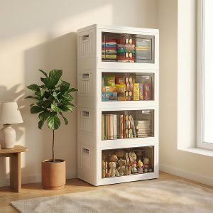 Stackable Plastic Storage Bins