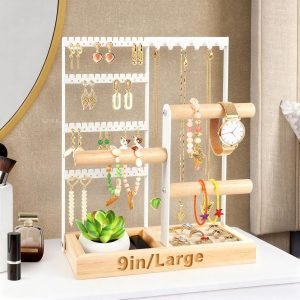 4-Tier Earring Holder Organizer 