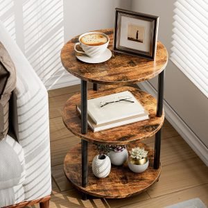 3 Tier – Small Round End Table