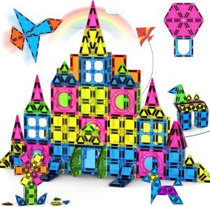 250 PCS Educational Magnetic Tiles