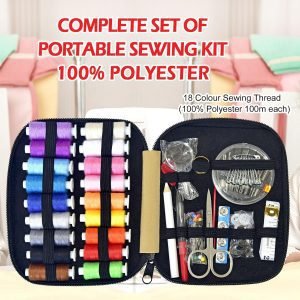 Sewing Kit with Case Portable