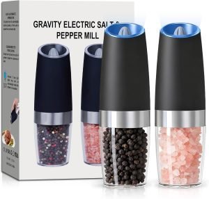 Electric Salt and Pepper Grinder set of 2