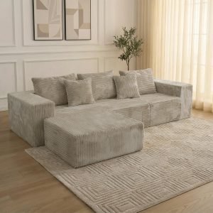 L-Shaped Cloud Couch