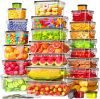 50 PCS Food Storage Containers