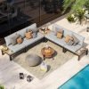 Aluminum Modular Outdoor Patio Furniture Set