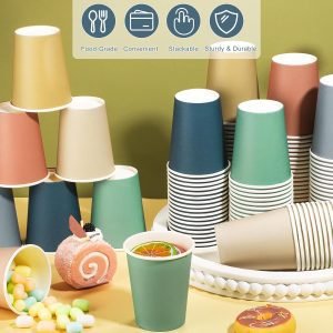 144 Pieces Disposable Coffee Paper Cups