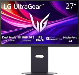 LG 27” UltraGear 4K Gaming Monitor 