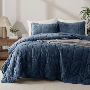 Velvet Quilt Set