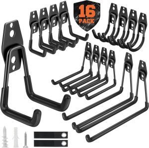 16 Pack Garage Hooks Heavy Duty
