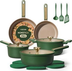 CAROTE Pots and Pans Set Non stick