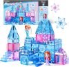 Frozen Toys Magnetic Tiles Princess Castle