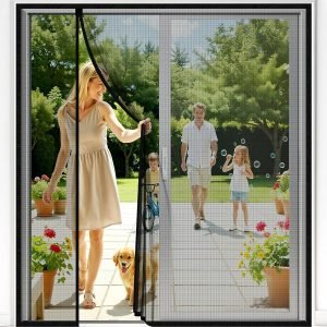 Magnetic Closure Screen Door