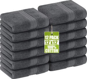 Towels 12 Pack Premium Wash Cloths Set
