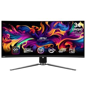 msi MPG 34-inch Curved OLED Gaming Monitor