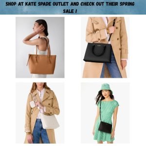 Shop at Kate Spade Outlet and check out their Spring sale !