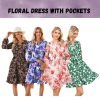 Floral Dress with Pockets