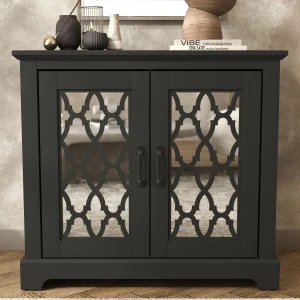 Mirrored Accent Cabinet