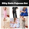 Silky Satin Pajamas Set