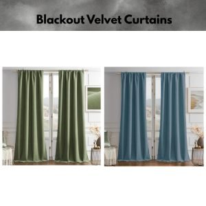 Blackout Velvet Curtains