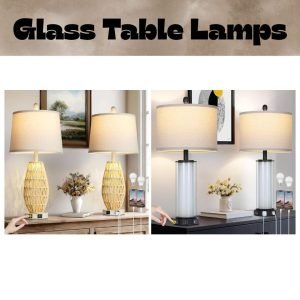 Glass Table Lamps