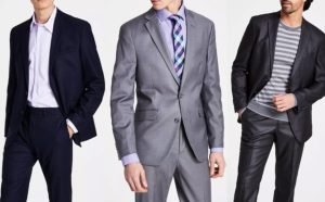 Kenneth Cole Reaction Men’s Ready Flex Slim-Fit Suit