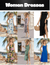 Women’s Boho Maxi Dress with Pockets