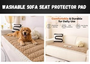 Washable Sofa Seat Protector Pad