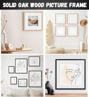 Oak Wood Picture Frames