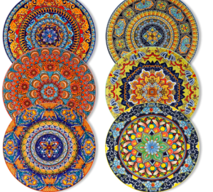 Bohemian Dinner Plates Set