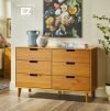 Walker Edison 6 Drawer Solid Wood Dresser At Walmart !!