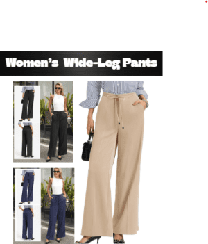 Women’s Wide-Leg Pants 