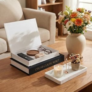 Decorative books for home decor fake books box set of 2