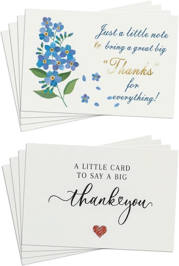 Elegant Thank You Cards Set
