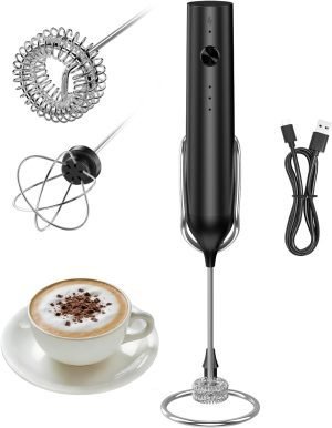 Rechargeable Milk Frother Handheld