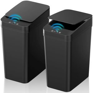 Bathroom Trash Can with Lid 2 pack