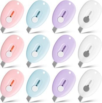 Mini Retractable Box Cutter 12 pcs
