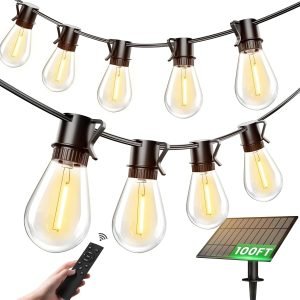 100FT LED Outdoor String Lights 