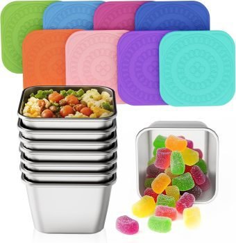 Stainless Steel Snack Containers
