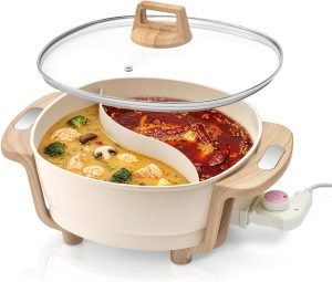 Hot Pot Electric Hot Pot with Divider