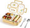 Leakproof Stainless Steel Lunch Box with Fork & Spoon 