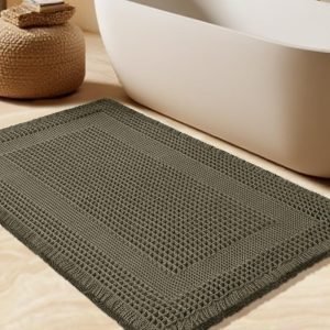 Upgrade Waffle Bath Mat