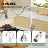 Brushed Nickel Kitchen Faucet 