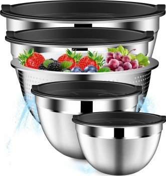 Mixing Bowls with Lids Set 