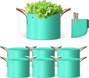 7 Pcs 7-Gallon Grow Bags 