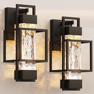 Outdoor Wall Light 2 Pack