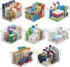 8 Pack Plastic Storage Bins