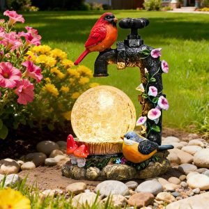 Garden Decor with Solar Light