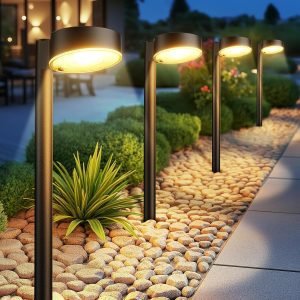 8 Pack Solar Pathway Lights Outdoor