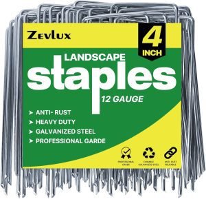 Landscape Staples Galvanized Garden Stakes
