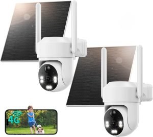 4G LTE Cellular Security Camera Wireless